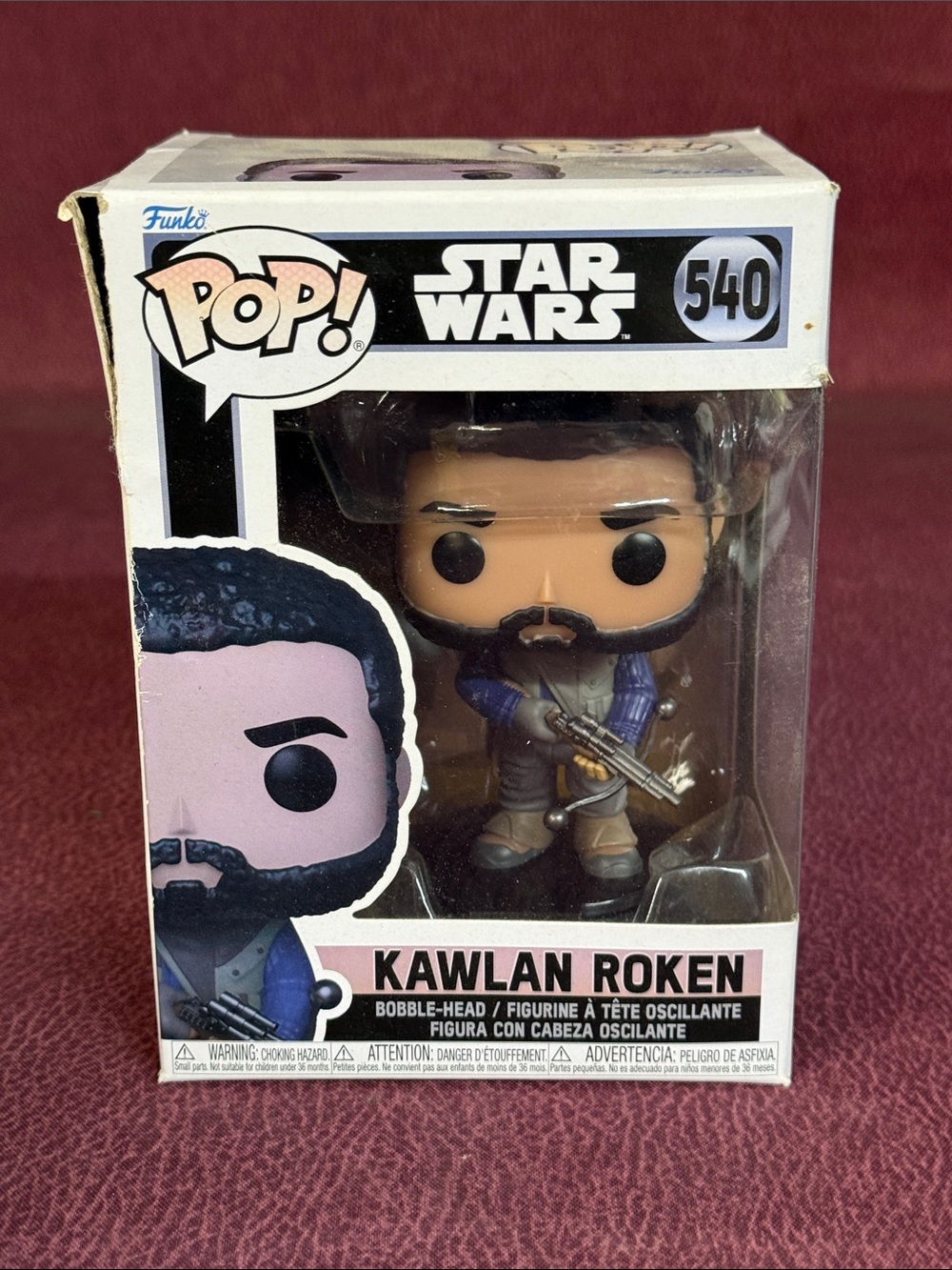 Funko Pop Star Wars 540 Kawlan Roken